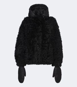 Bogner Bogner Liz hooded shearling jacket