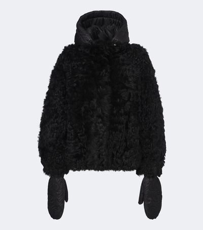 Bogner Bogner Liz hooded shearling jacket