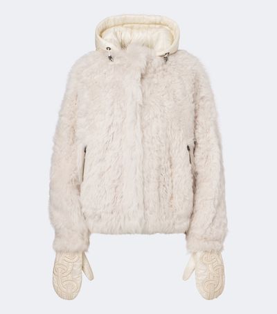 Bogner Bogner Liz hooded shearling ski jacket