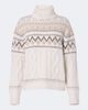 Bogner Bogner Lorely jacquard cashmere turtleneck sweater - 1