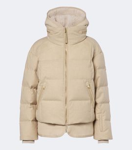 Bogner Bogner Mojald suede-trimmed down ski jacket