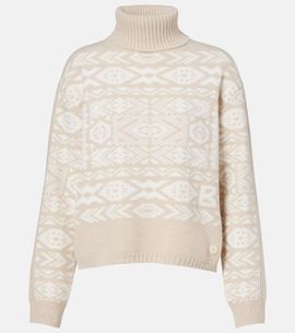 Bogner Bogner Nadin wool and cotton-blend turtleneck sweater