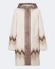 Bogner Bogner Niva reversible hooded shearling coat - 1