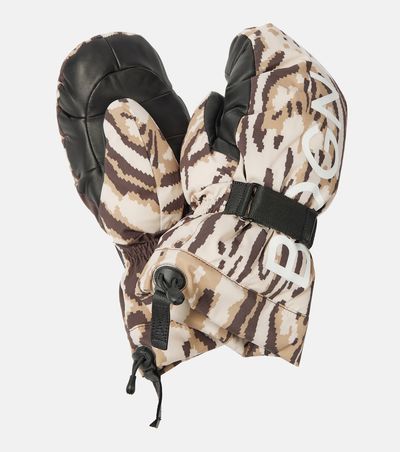 Bogner Bogner Orella printed ski mittens