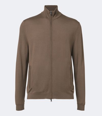 Bogner Bogner Oscar virgin wool zip-up cardigan