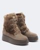 Bogner Bogner Stockholm suede and shearling lace-up boots - 1