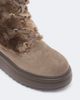 Bogner Bogner Stockholm suede and shearling lace-up boots - 6