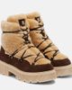 Bogner Bogner Turin shearling and suede ankle boots - 1