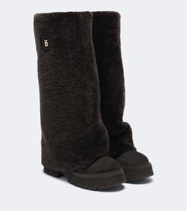 Bogner Bogner Turin shearling knee-high boots