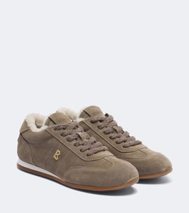 Bogner Bogner Valencia shearling-lined suede sneakers