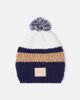 Bogner Kids Bogner Kids Nola striped wool-blend beanie - 1