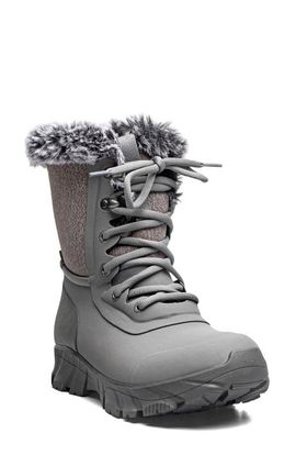 Bogs Bogs Arcata II Faux Fur Lined Waterproof Lace-Up Boot