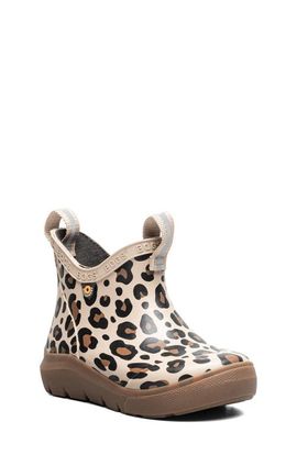 Bogs Bogs Kids' Skyline Waterproof Leopard Rain Boot