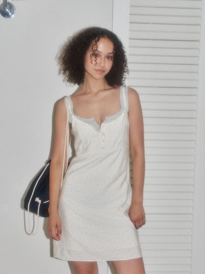 BOL button dress_3color