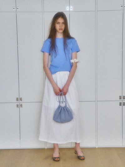 BOL color skirt_white