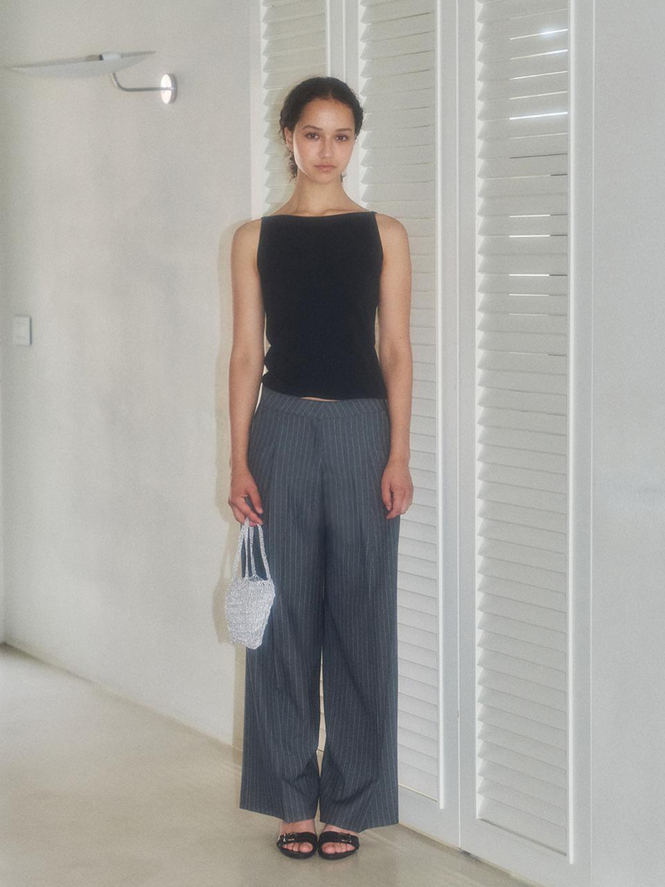 BOL stripe slacks_2color