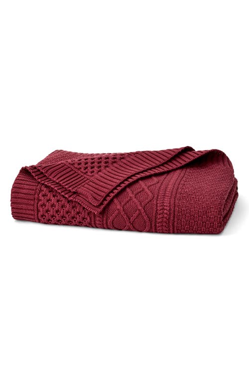 Boll & Branch Aran Cable Decorative Pillow