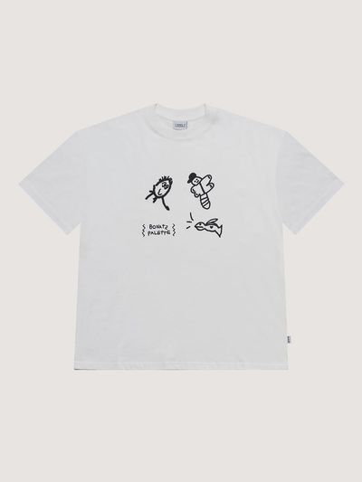 BONATS PALETTE Insect Friends T-shirt [White]