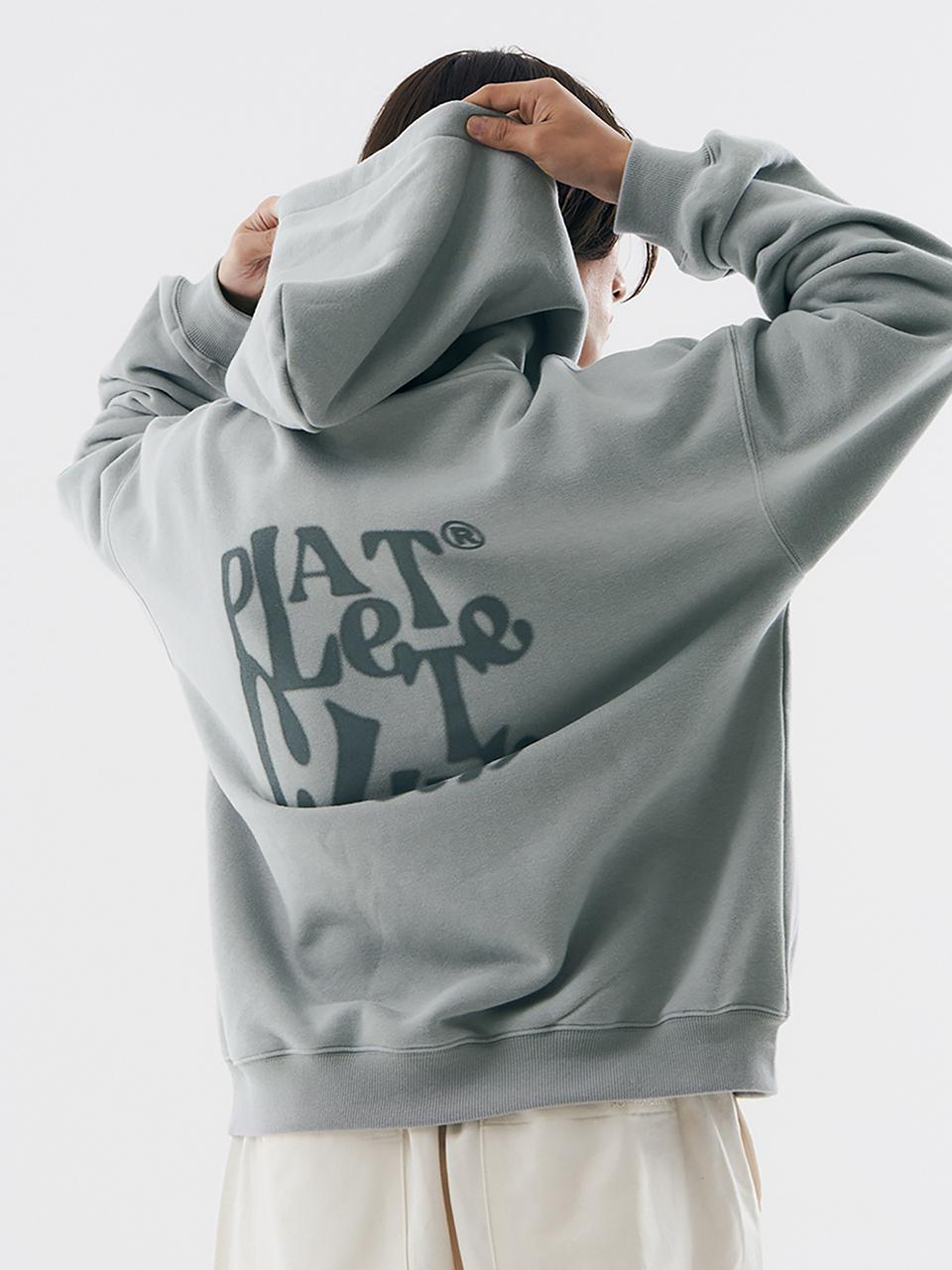 BONATS PALETTE Palette Club Overfit Hoodie [BLUE GRAY]