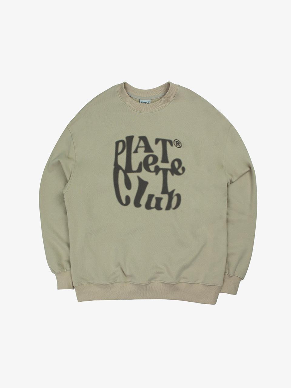 BONATS PALETTE Palette Club Overfit Sweatshirt [SAND BEIGE]
