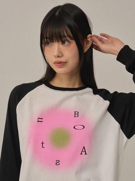BONATS PALETTE Paper Crane Raglan T-shirt [WHITE]