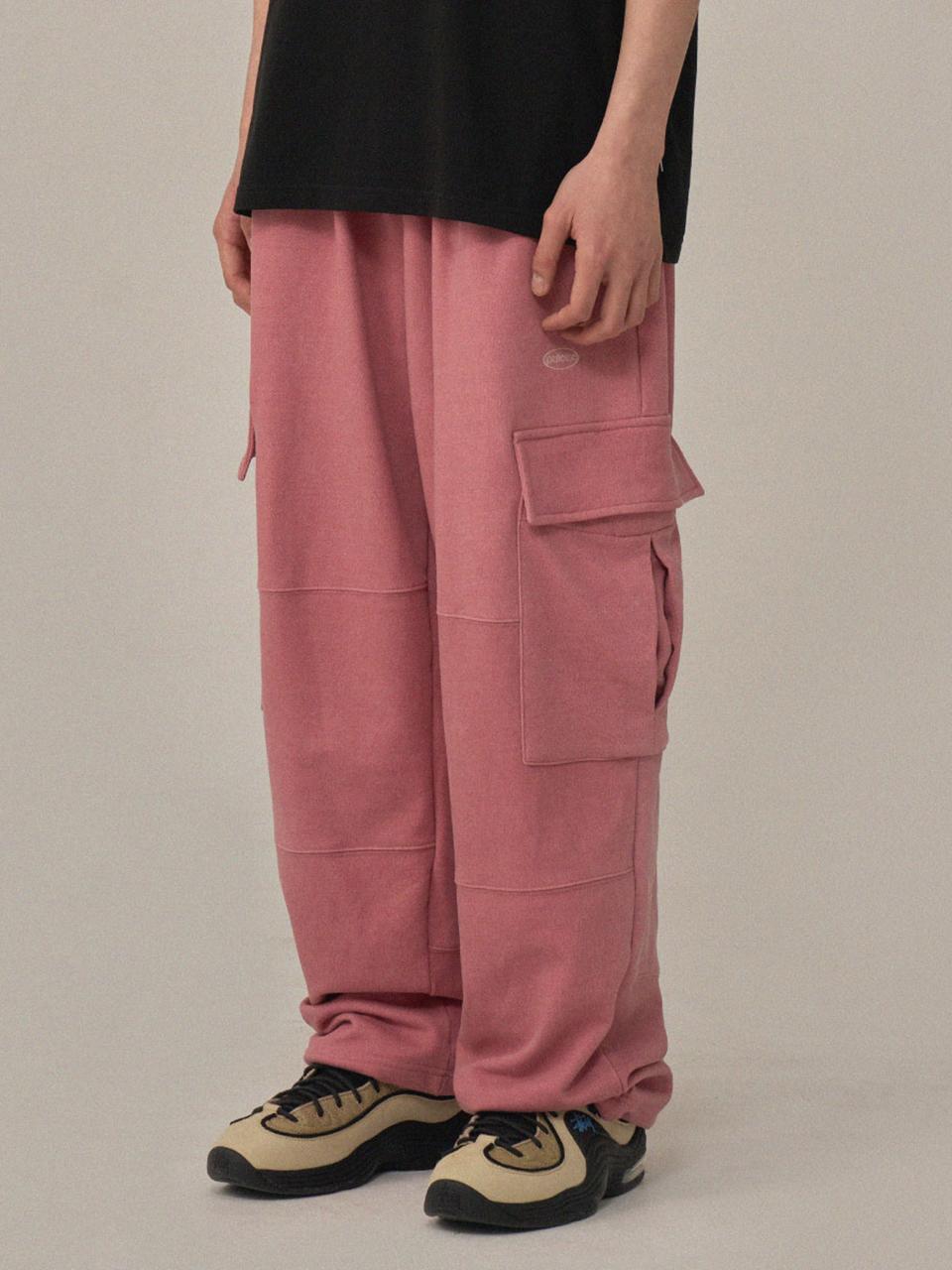 BONATS PALETTE Pigment Cargo Sweat Pants [INDI PINK]