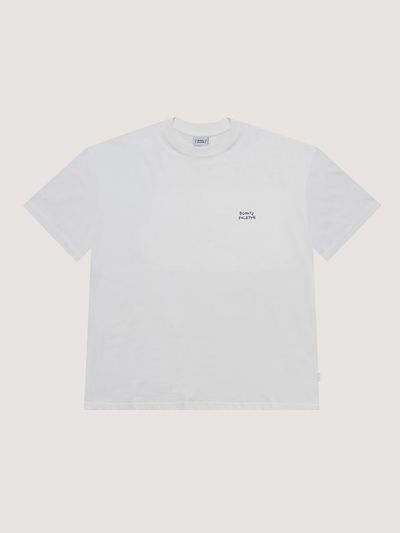BONATS PALETTE Signature Logo T-shirt [White]