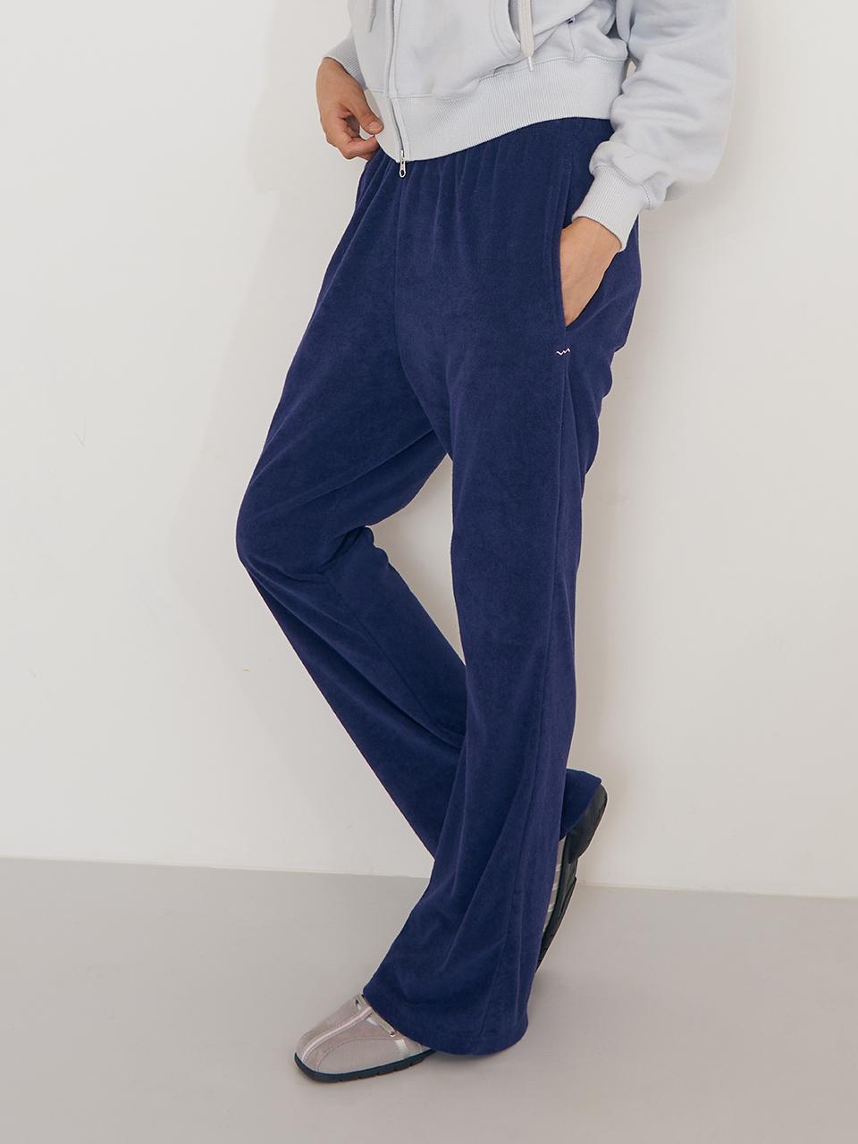 BONATS PALETTE Soft Terry Bootcut Pants [Navy]
