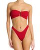 bond-eye bond-eye Blake U-Bar Bandeau Bikini Top - 4