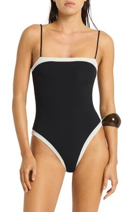 bond-eye bond-eye Fosca Reversible Moderate Coverage One-Piece Swimsuit
