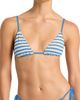 bond-eye bond-eye Luana Striped Triangle Bikini Top - 1