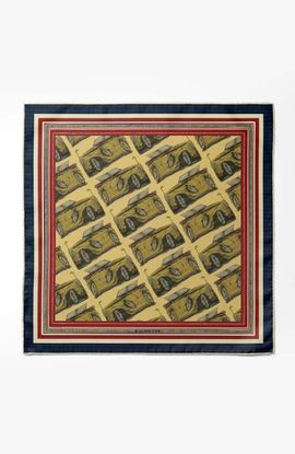Bond & Grace Bond & Grace Gatsby's Phantom Pocket Square