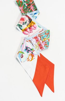 Bond & Grace Bond & Grace Wanderer's Whim Silk Twilly Scarf