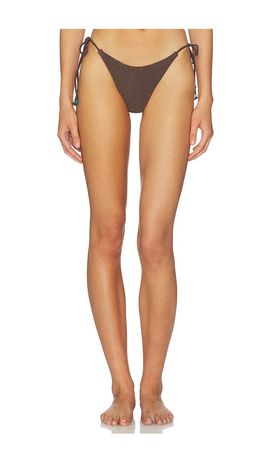 Bond Eye Bond Eye Beaded Vista Tie Side Bikini Bottom
