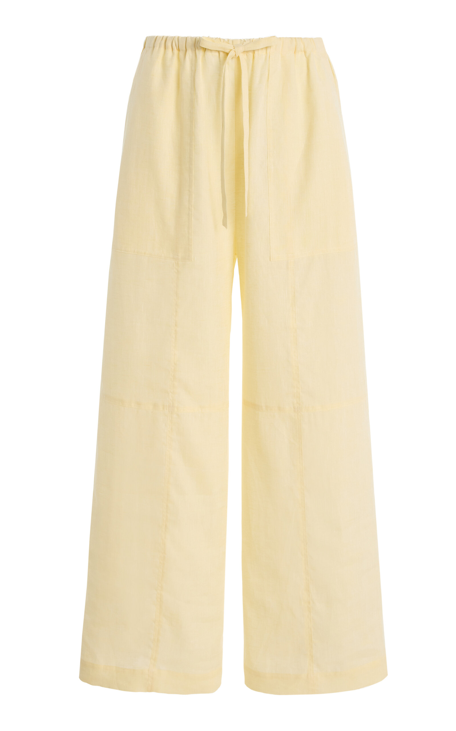 BONDI BORN BONDI BORN Leiden Linen WideLeg Pants Yellow M