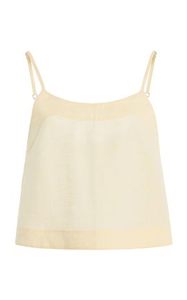 BONDI BORN BONDI BORN Leiden Universal Linen Top Yellow M