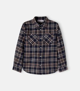Bonpoint Bonpoint Altman checked cotton shirt