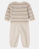 Bonpoint Bonpoint Baby Grifin wool and cotton cardigan and pants set - 3
