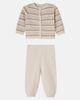 Bonpoint Bonpoint Baby Grifin wool and cotton cardigan and pants set - 5