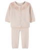 Bonpoint Bonpoint Baby Jenny wool and cotton cardigan and pants set - 1