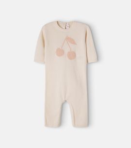 Bonpoint Bonpoint Baby Tilouana intarsia cashmere and wool onesie