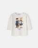 Bonpoint Bonpoint Baby x Maison Kitsuné printed cotton jersey T-shirt - 1
