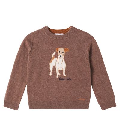 Bonpoint Bonpoint Berlioz intarsia cashmere sweater