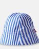 Bonpoint Bonpoint Bow-detail striped cotton hat - 3