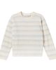 Bonpoint Bonpoint Branco striped cashmere sweater - 1