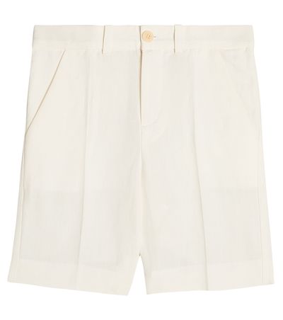 Bonpoint Bonpoint Calvin linen and cotton shorts
