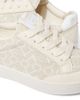 Bonpoint Bonpoint Cameron leather-trimmed canvas sneakers - 5