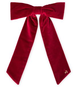 Bonpoint Bonpoint Cotton velvet hair clip