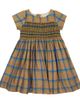 Bonpoint Bonpoint Duchesse checked linen dress - 1