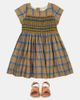 Bonpoint Bonpoint Duchesse checked linen dress - 2